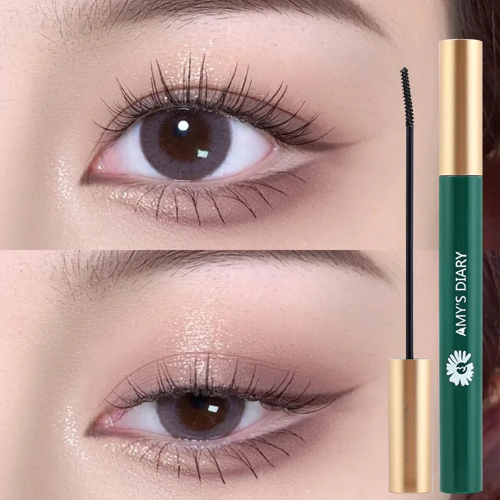 4D Zijdevezel Waterdichte Mascara Langdurige Natuurlijke Zwarte Wimpers Verlengt Wimper Extra Volume Professionele Ogen Makeup Tools