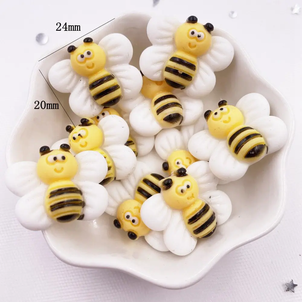 Hand Painted Resin Kawaii Colorful Cartoon Animal Flatback Stone Figurine 10PCS Scrapbook DIY Decor Home Accessories Crafts