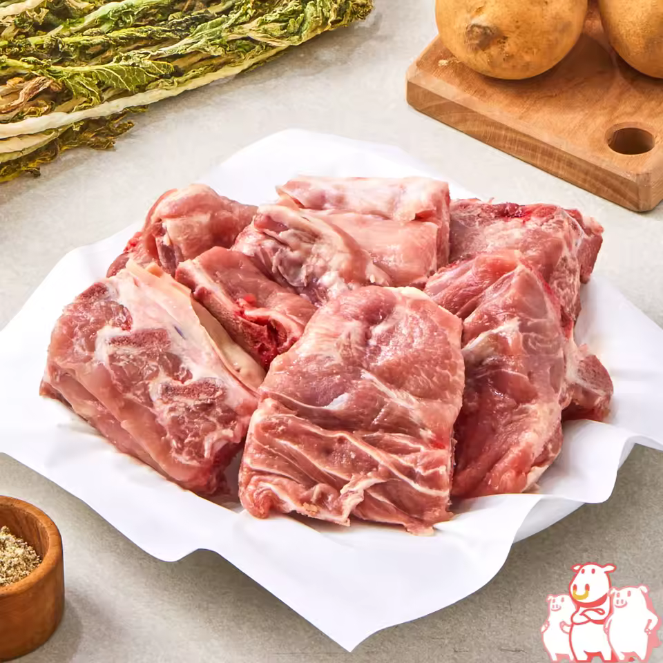 감자탕 요리 예시