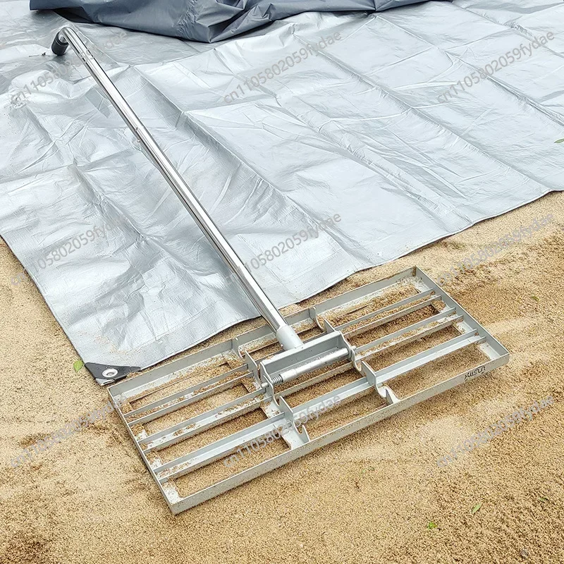 

HOT SELLING ACCESSORIES Stainless Steel Thickened Flat Push Rod Lawn Portable Beach Flat