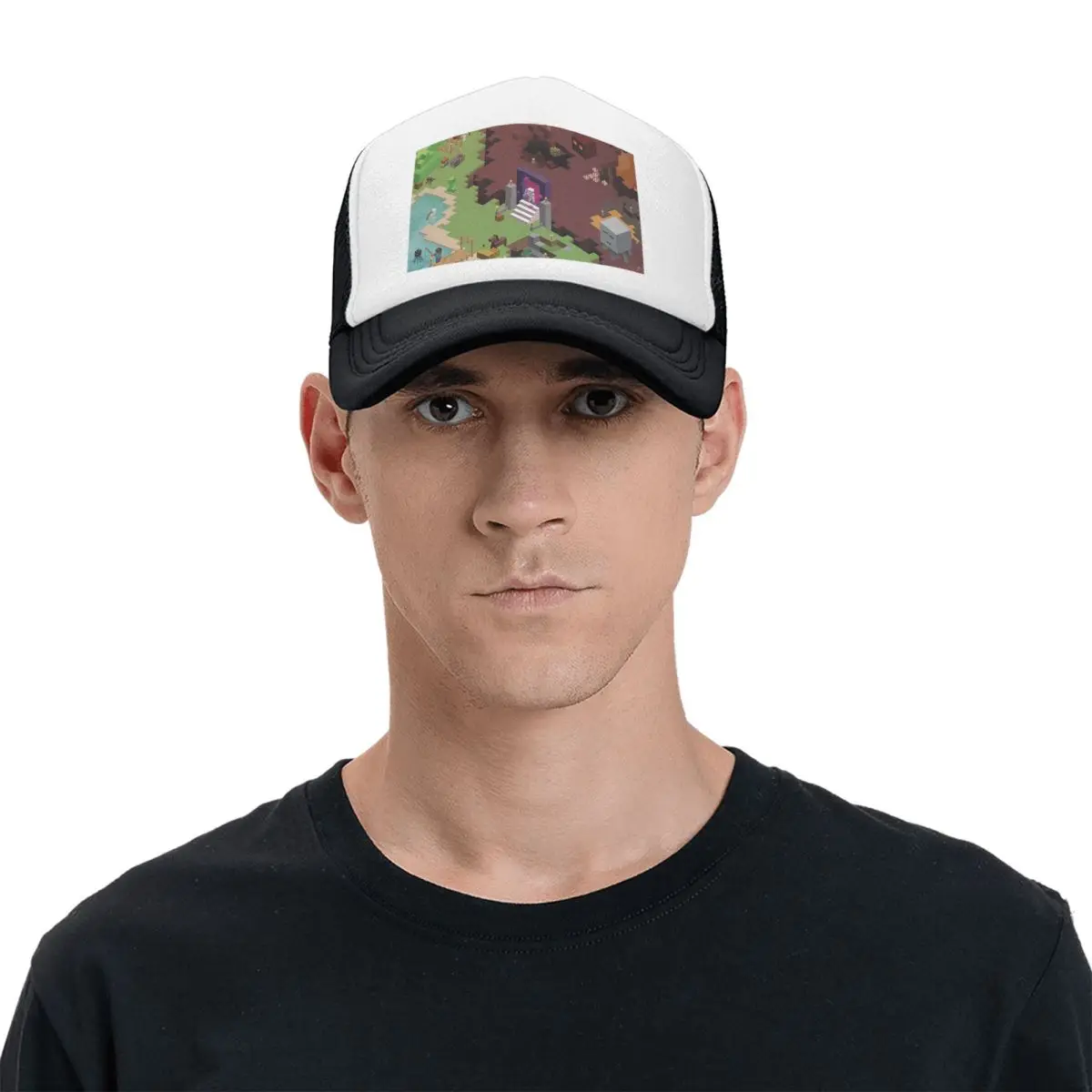 Exploring New Worlds Cap Fashion Mesh Baseball Caps Adjustable Hat Hip Hop Summer Unisex Baseball Hats