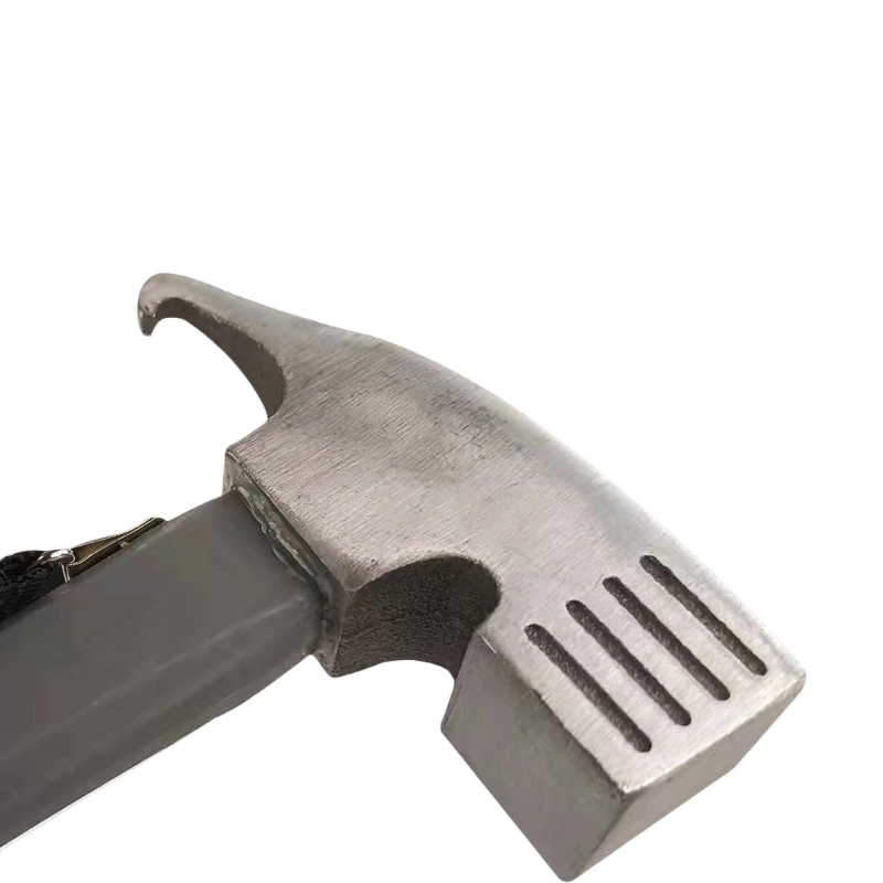 مطرقة أظافر متعددة الوظائف في الهواء الطلق، مطرقة فولاذية عالية الكربون، مطرقة مظلة خيمة التخييم، معدات التخييم في الهواء الطلق #5