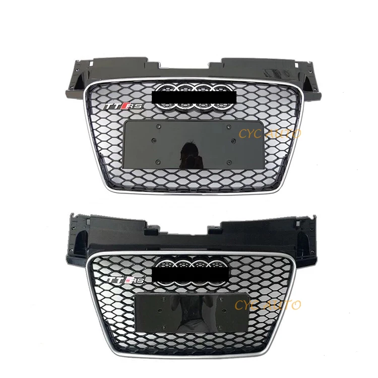 TT TTRS Grille MK2 Facelift Front Bumper Grille For Audi TT MK2 TTRS Body Kit 2008 2010 2012 2014