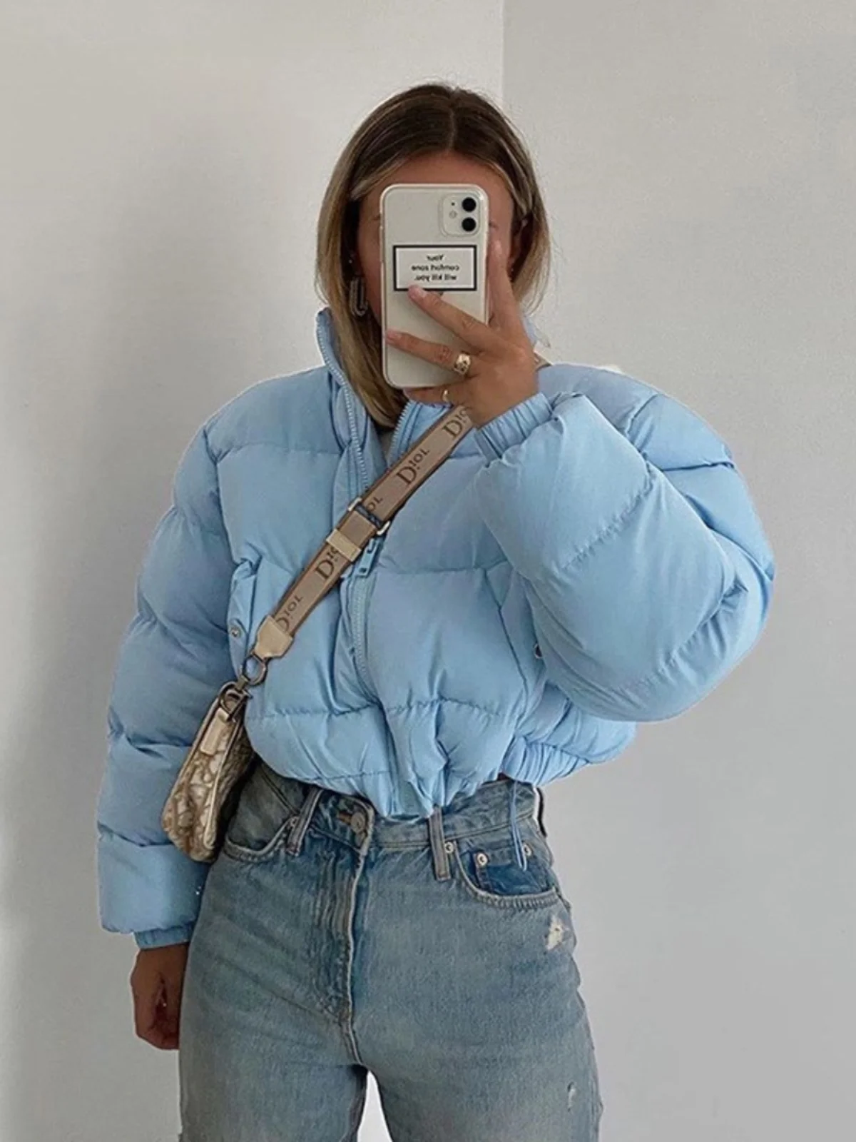 

Женское хлопковое пальто-труба прямого кроя, однотонное, зимнее, для улицы