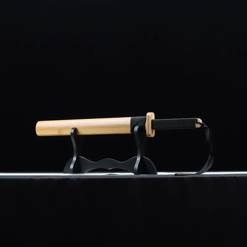 

Short One Bamboo Wooden Sword Safety Eight-sided Gift with Sheath 60cm