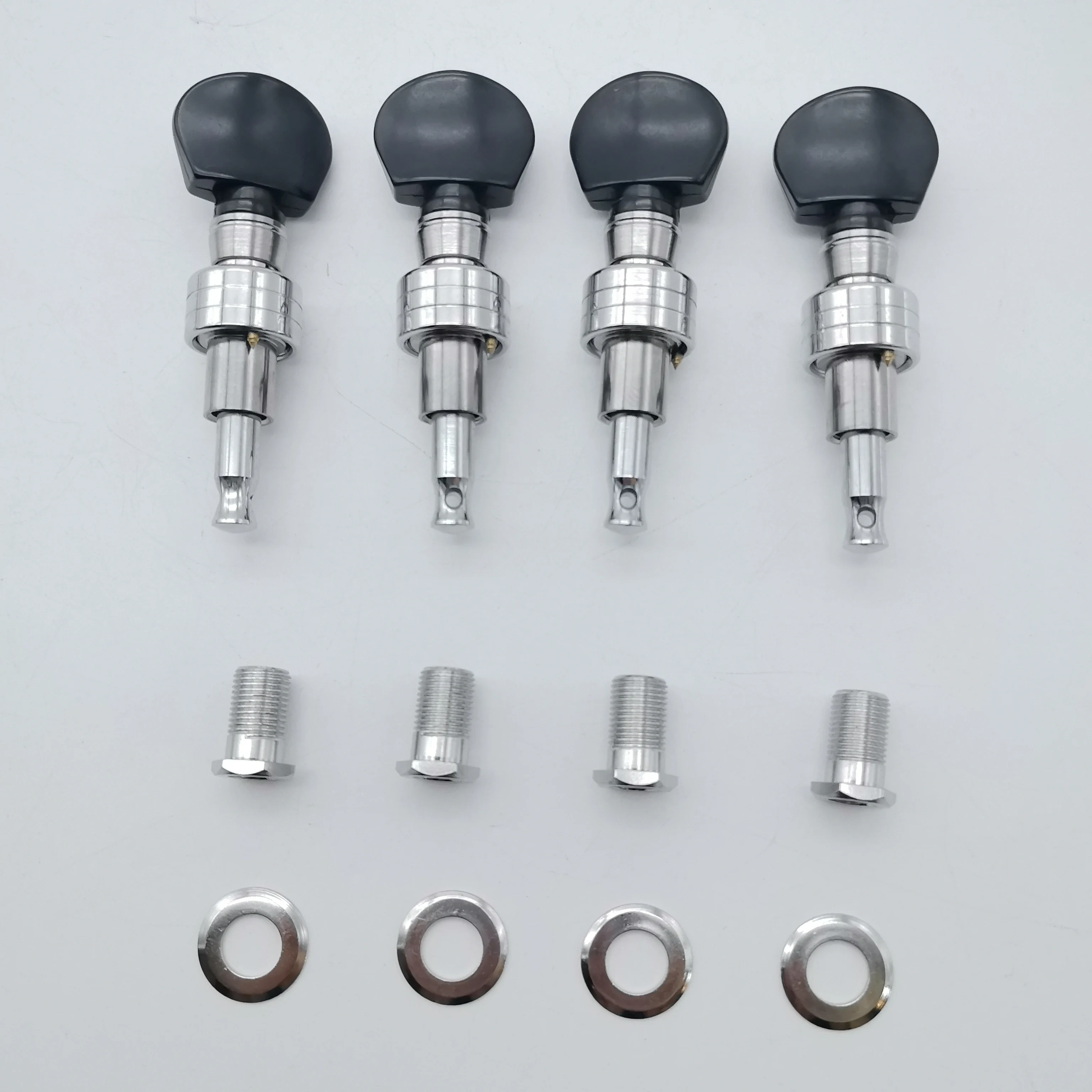 4Pcs Banjo Machine Heads Tuning Pegs 4 String Banjo Tuners Set