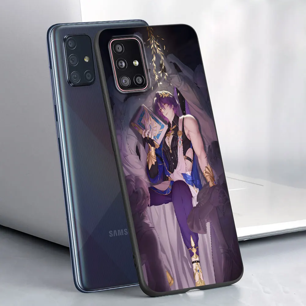 Dr. Ratio Honkai Star Rail Case for Samsung Galaxy A51 A53 A54 A31 A52 A12 A13 A21s A22 A32 A11 A22 A33 A41 A52s TPU Phone Cover