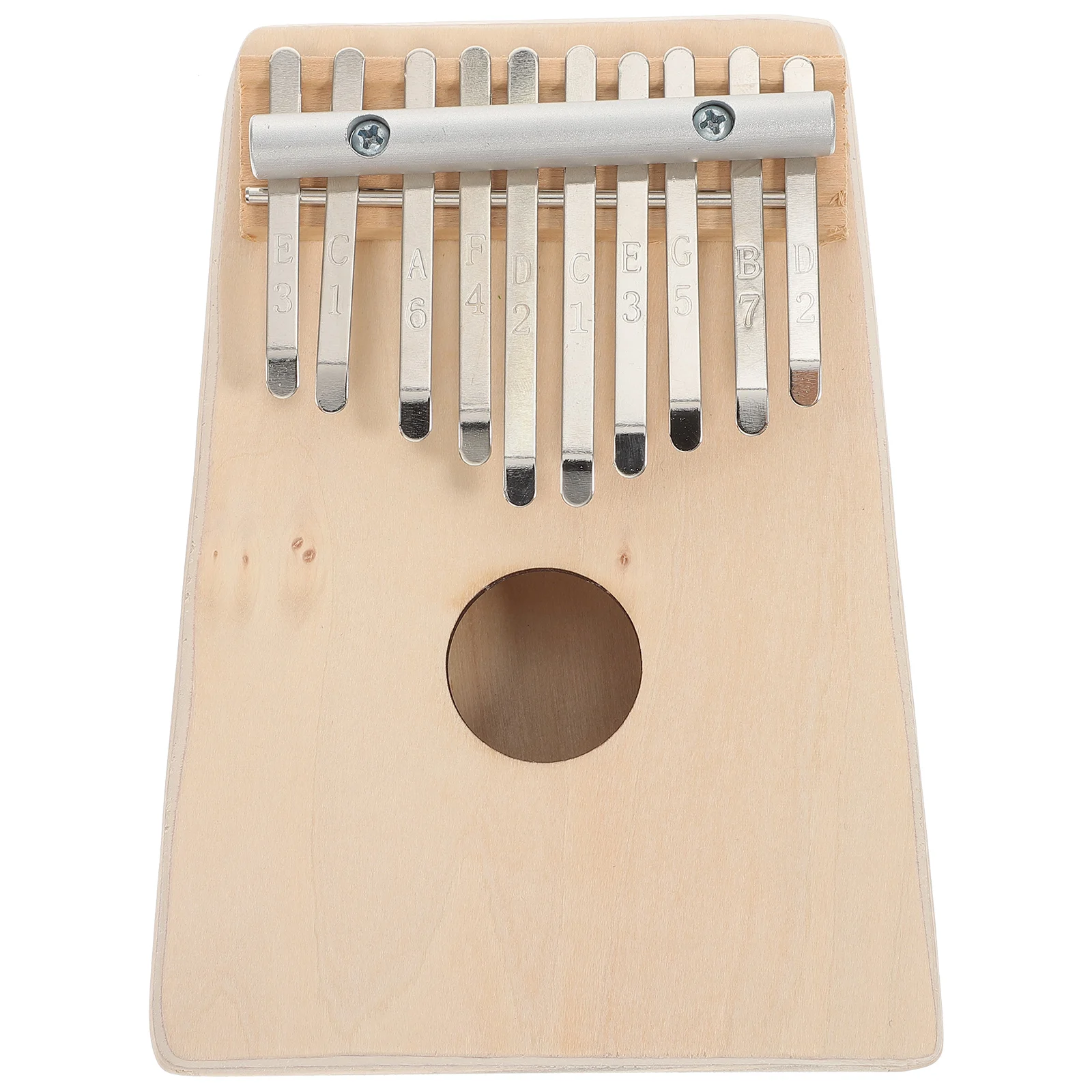 

1 set 1 Set 10 Keys Thumb Piano Diy Kit Wooden Kalimba Mbira Beginner Finger Instrument Portable Music Gift For Adults