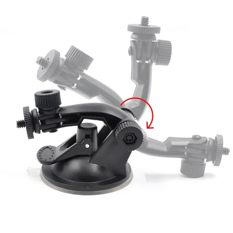 Car Suction Cup Holder Mount with Gimbal Adapter Clip Frame for DJI Pocket 3 Osmo Pocket 1/ 2 Camera  Accessories