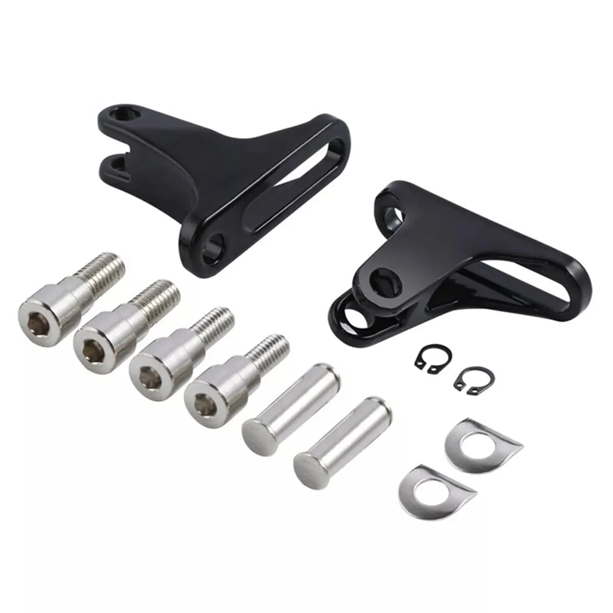 Rear Passenger Footpeg Mount Kit for Harley Street Road Glide FLTRU Custom