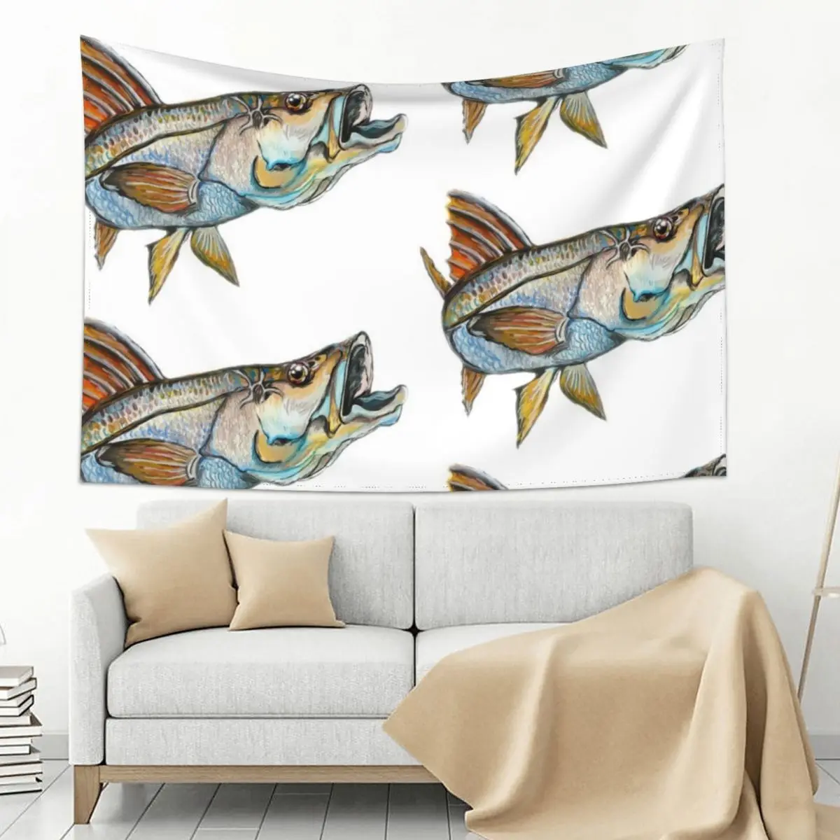 

Snook Tapestry Room Decorations Aesthetic Decoration Home Custom Tapestry