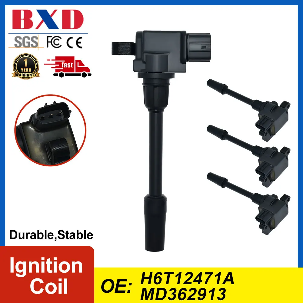 

1/4PCS Ignition Coil H6T12471A MD362913 For MITSUBISHI CARISMA, COLT IV, ECLIPSE, GALANT V, PAJERO, DION, SPACE WAGON