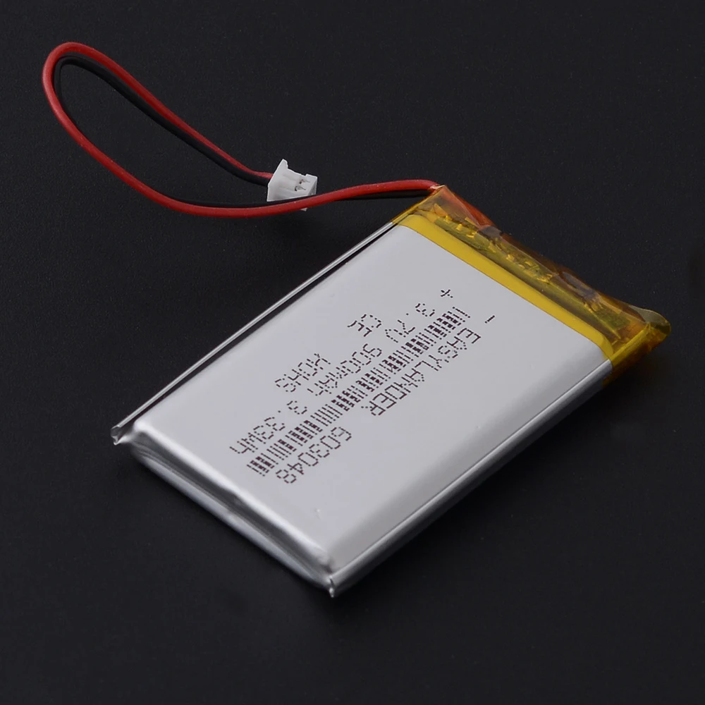 10 قطعة/الوحدة JST 1.25 2pin 3.7V 900mAh 603048 بطارية ليثيوم بوليمر يبو 303048 403048 503048 703048 803048 903048 103048 123048