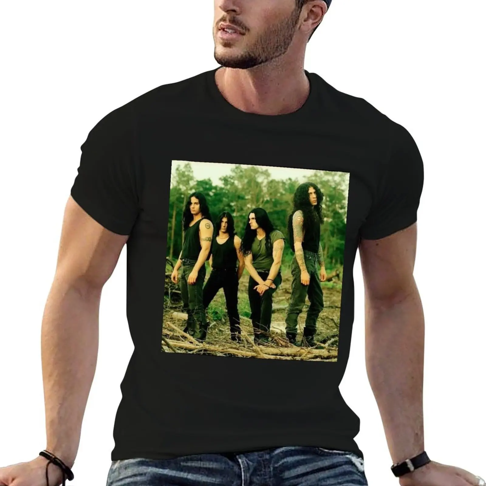 Type O Negative 4 T-Shirt Big and Tall Basic Tee Shirt