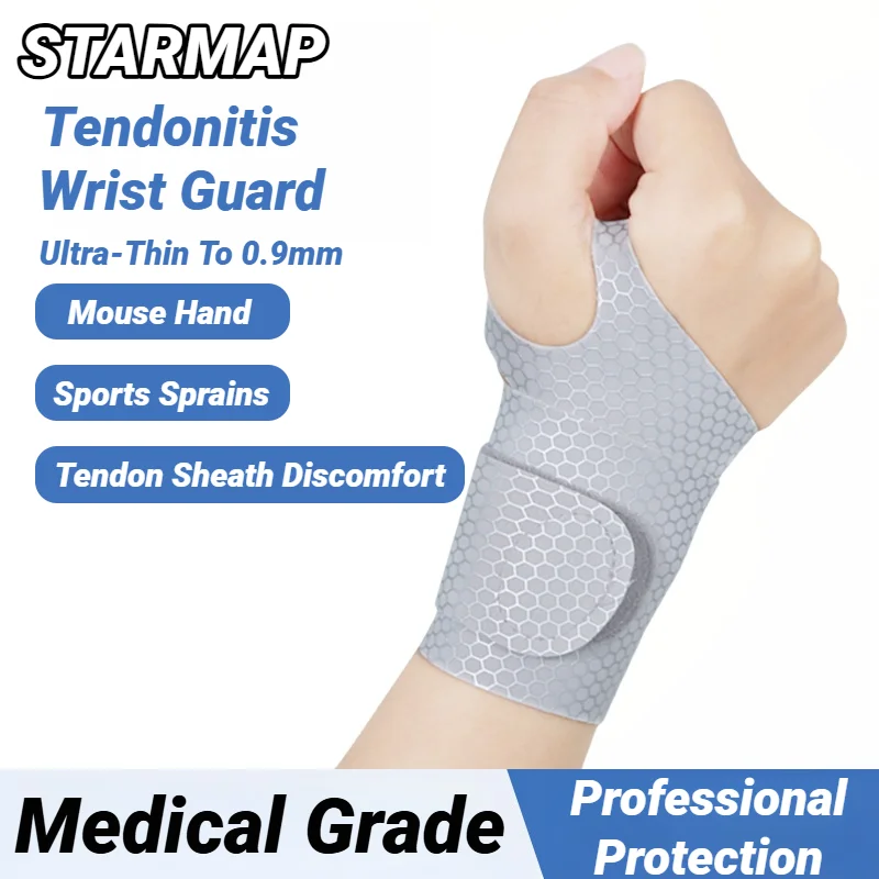 Adjustable Ultra Thin Wrist Strap Sprains Pain Relief Breathable Support For Gym Exercise Arthritis Tendonitis Carpal Tunnel
