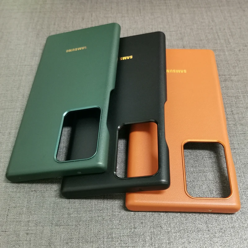 For Samsung Galaxy Note 20 Ultra Case High Quality Leather Cover For Galaxy Note20 Ultra Premium Anti-fall Back Protective Cover