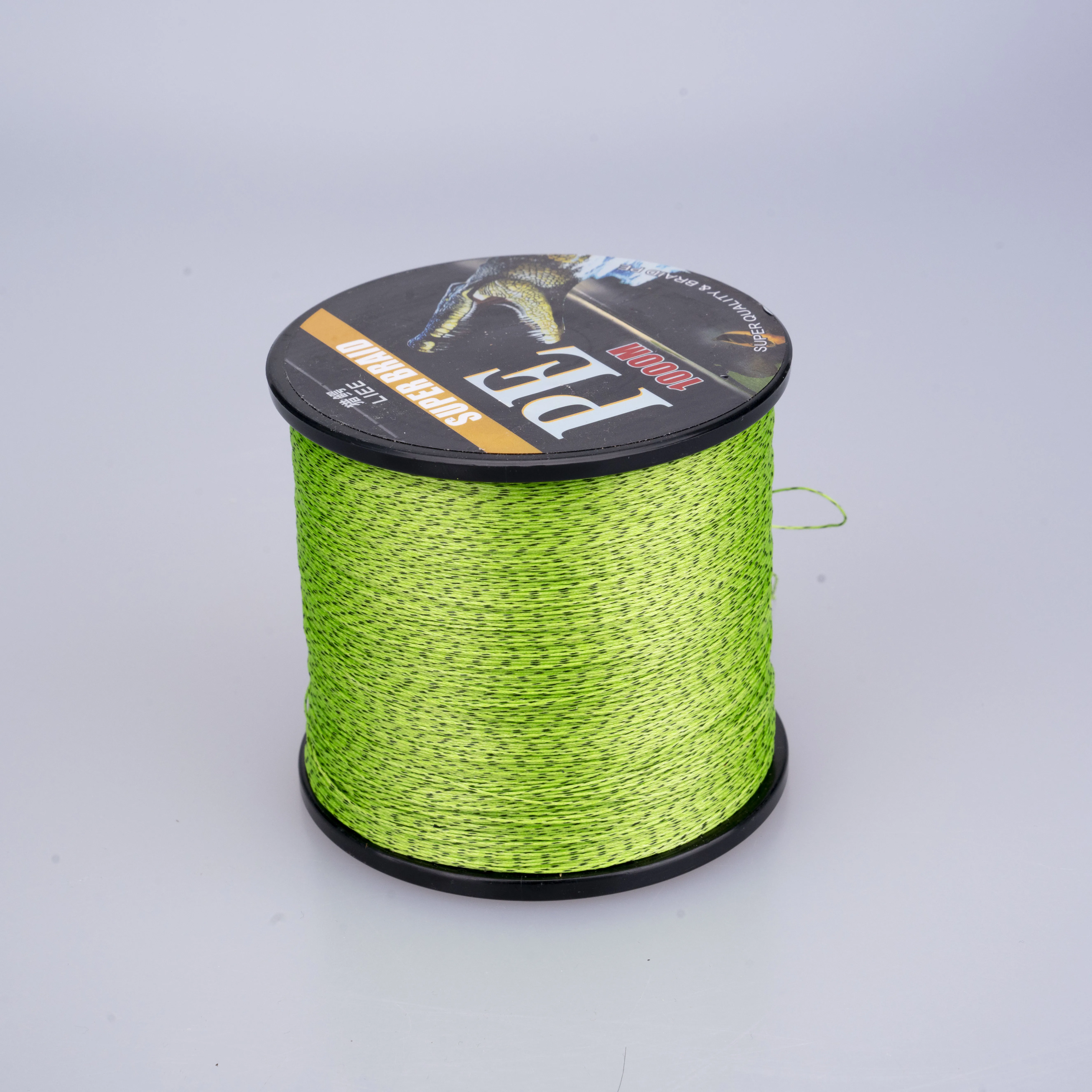 Wear-resistant 4-strand braided fishing line 1000m axis PE buoyancy line, suitable for lake, river and ocean beach fishing
