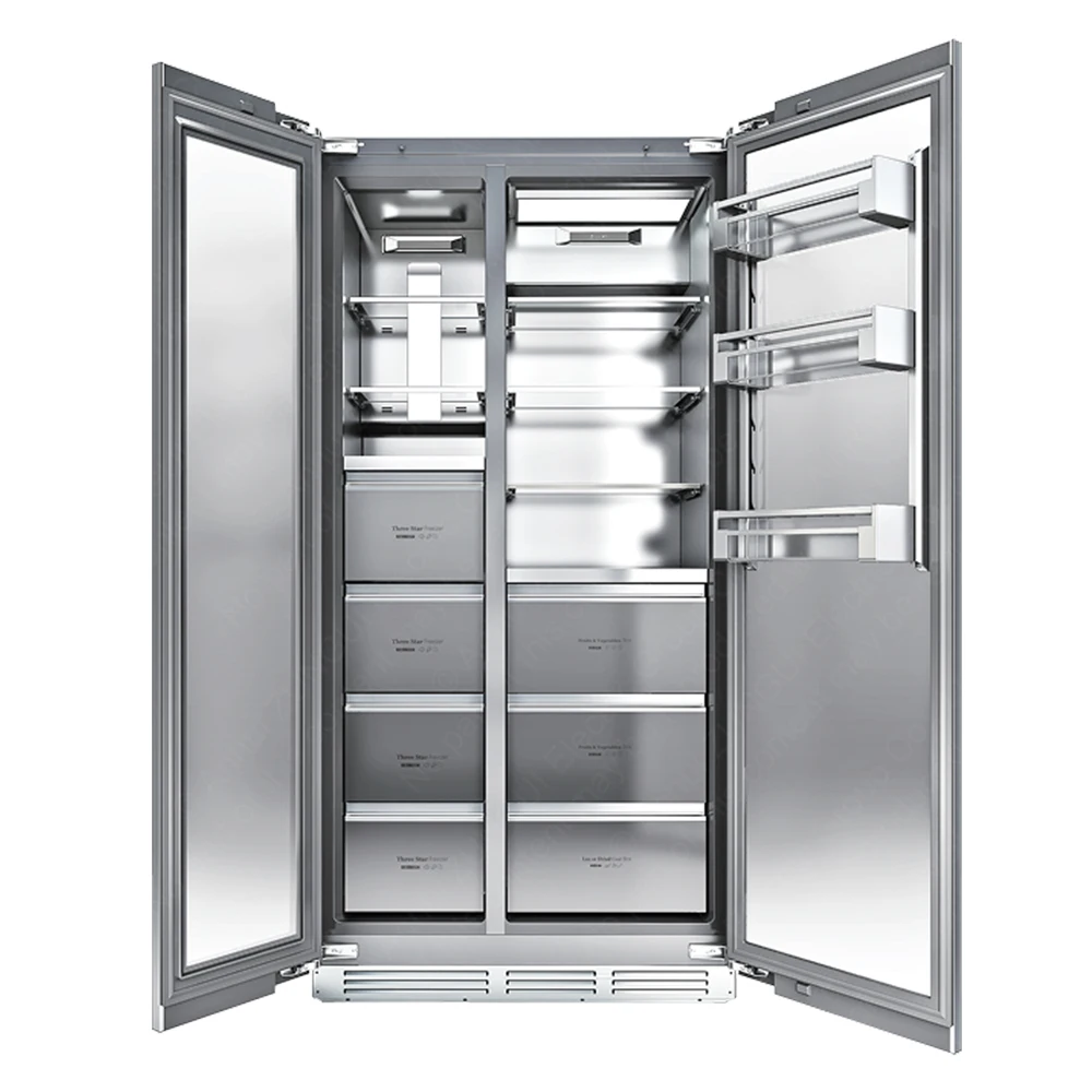 Hot Selling Side-By-Side Refrigerator Built-in Frost-Free Refrigerator