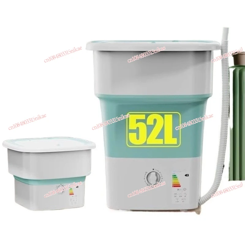 

Foldable Washing Machine Portable Washer-Dryer Combo, Large-Capacity for Home, Travel & Dorm