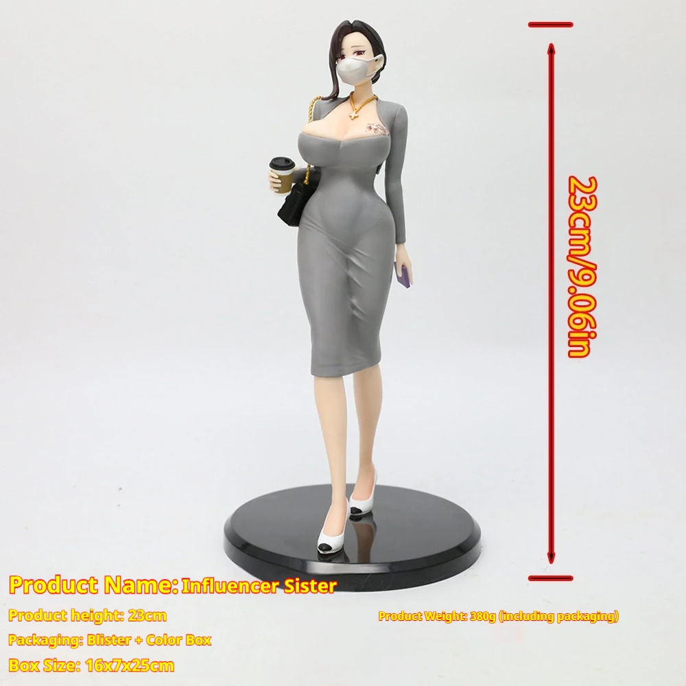 

Коллекционная фигурка красивой девушки в стиле Прин Донгтан: сексуальное аниме-платье, настольное украшение, праздничный подарок, детская игрушка