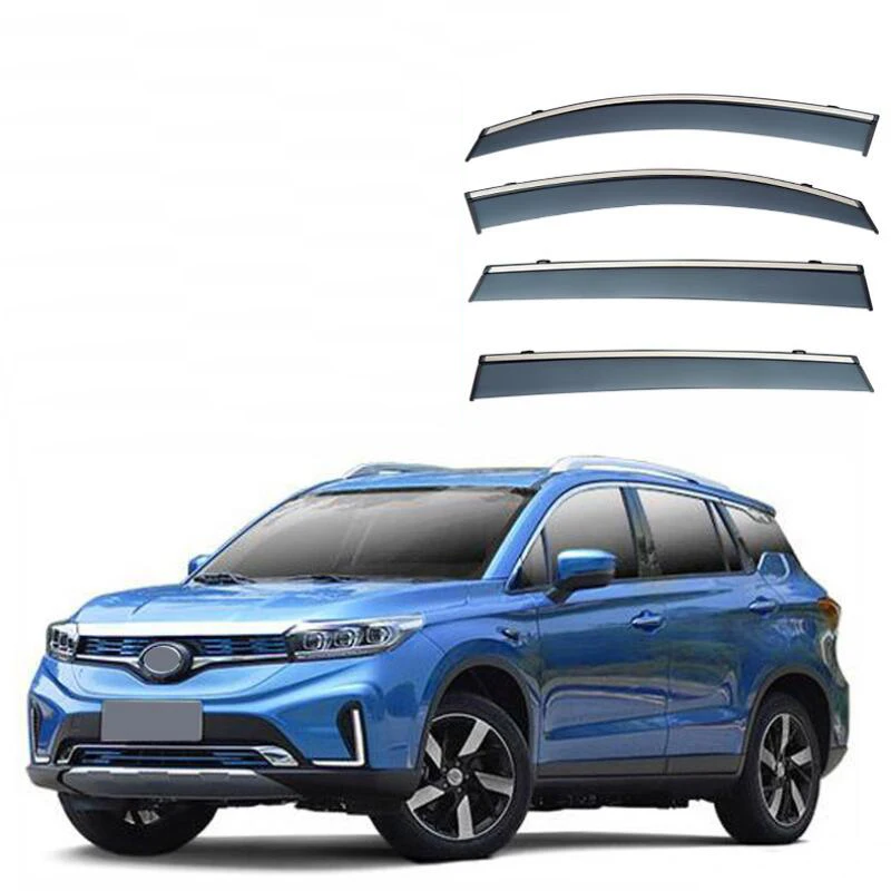 

Car Window Visor Rain Guard Side Window Deflector Weather Shield For GAC iX4 2018 2019 2020 2021 2022 2023 2024