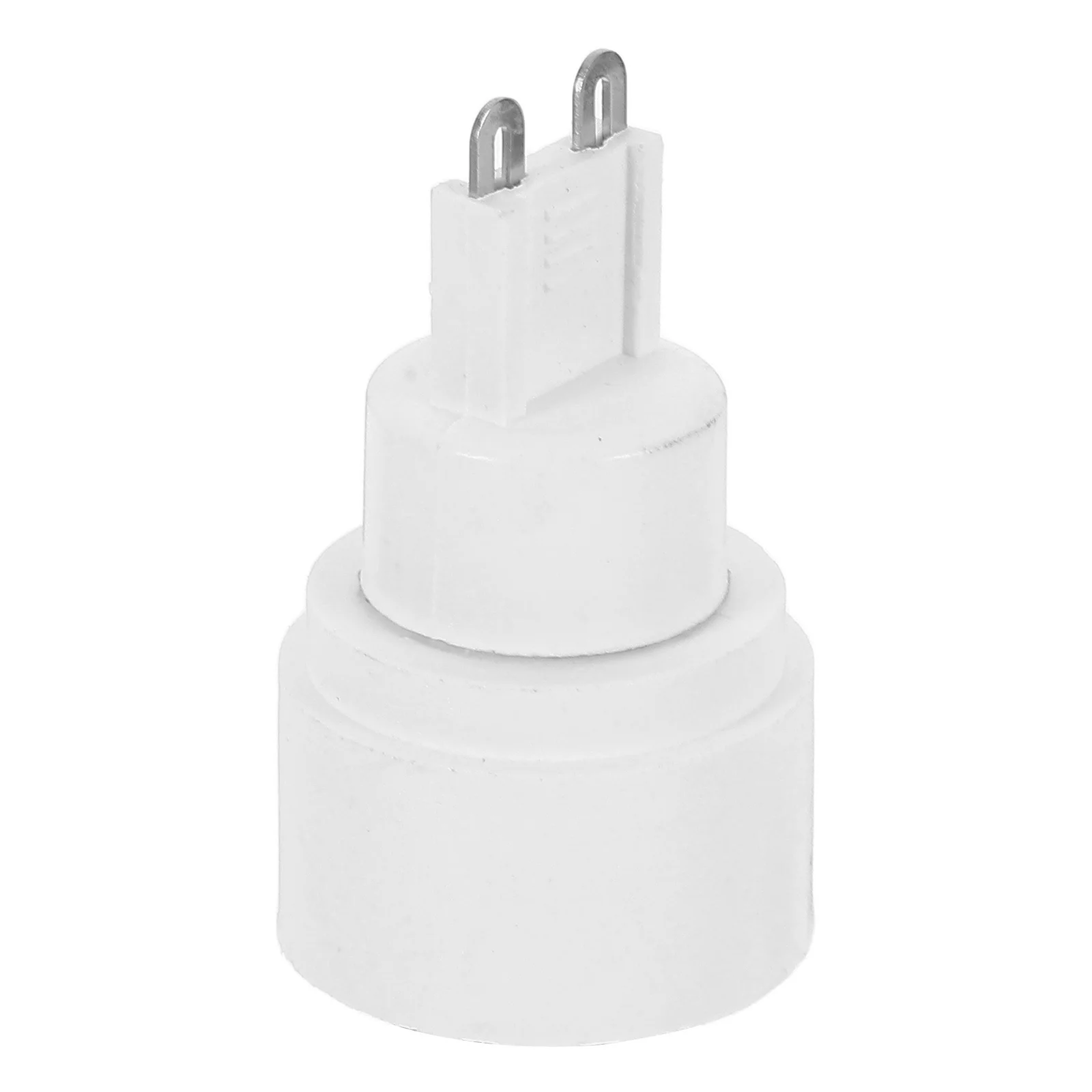 G9 To E14 Ceramic Light Socket Adapter Bulb Holder Converter For Indoor Lighting Fixtures 110-230V White Heat Resistant Secure