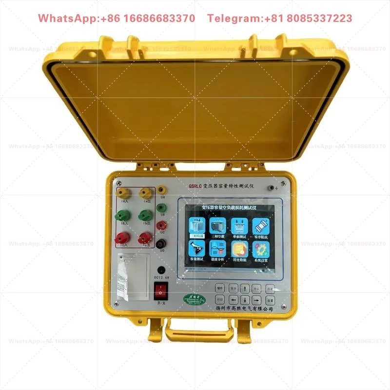 Transformer capacity characteristic tester, no-load loss parameters, distribution network, active charger and test line