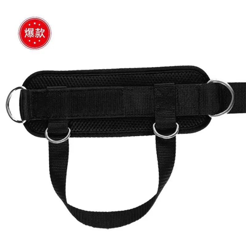 

8X Adjustable Ring Ankle Straps With Foot Strap Cable Machine Fitness Thigh Glute Exercises Padded Ankle Cuffs