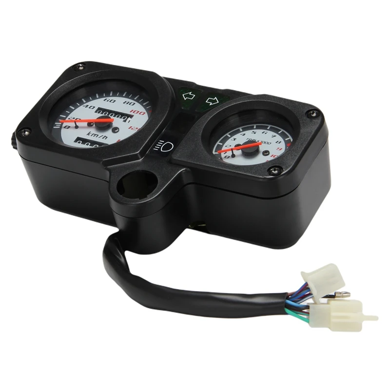 Motorcycle Speedometer Gear Gauge Tachometer For Suzuki QINGQI QM200GY GXT200 DR200