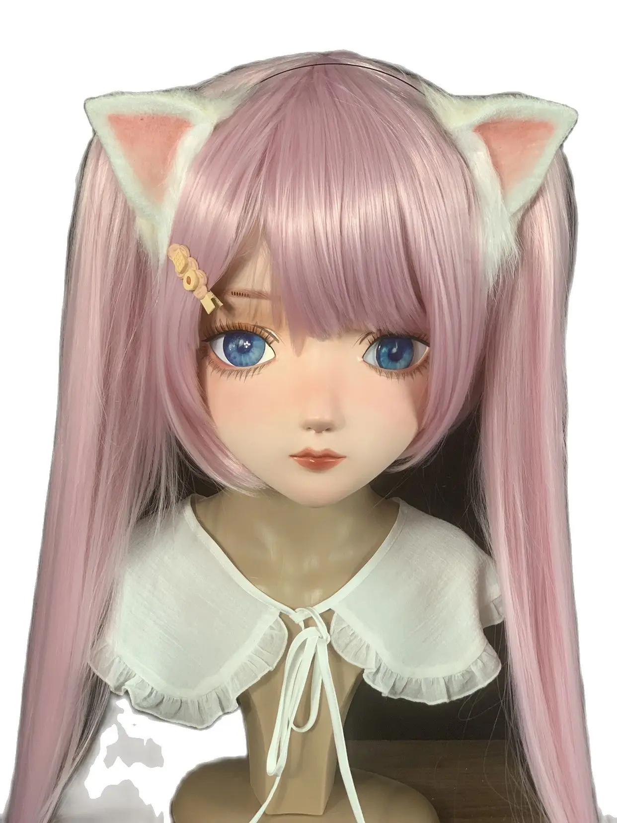 

(AKG033) Full head super sweet female resin crossdressing BJD Doll kig cosplay kigurumi mask