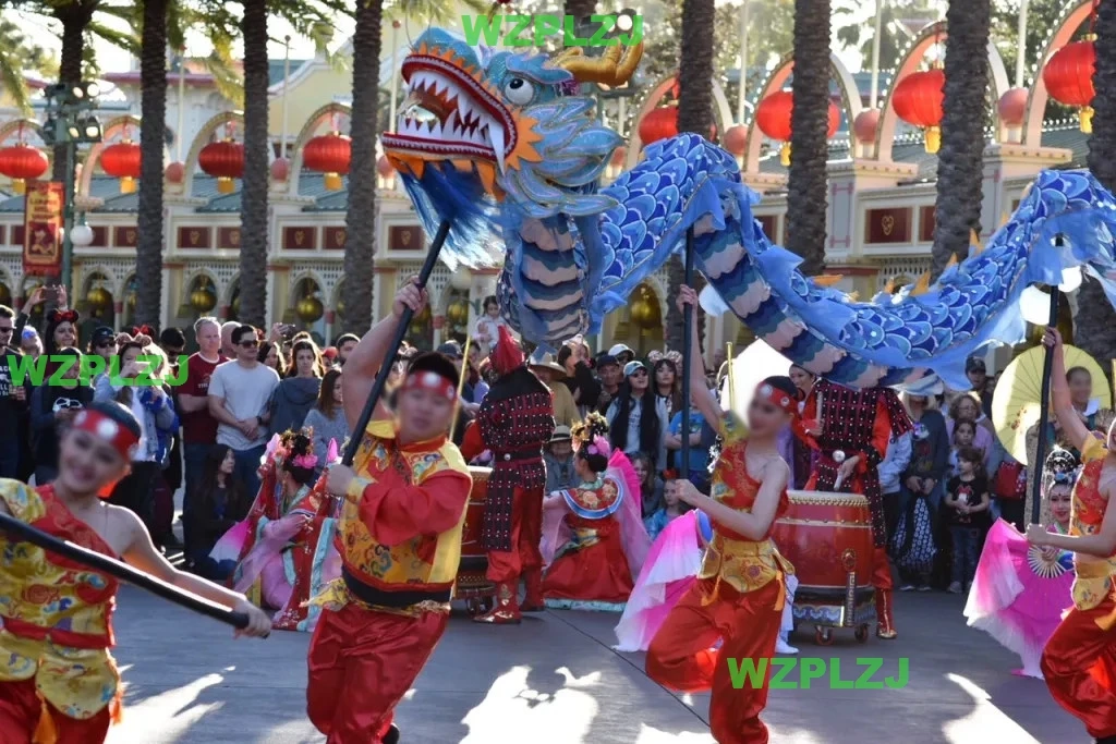 Chinese Folk Festival Viering Volwassen 10M Porselein Drakendans Kostuum Zijde 4 Spelers Maat 4 Creatief Buitenspel Sportspeelgoed