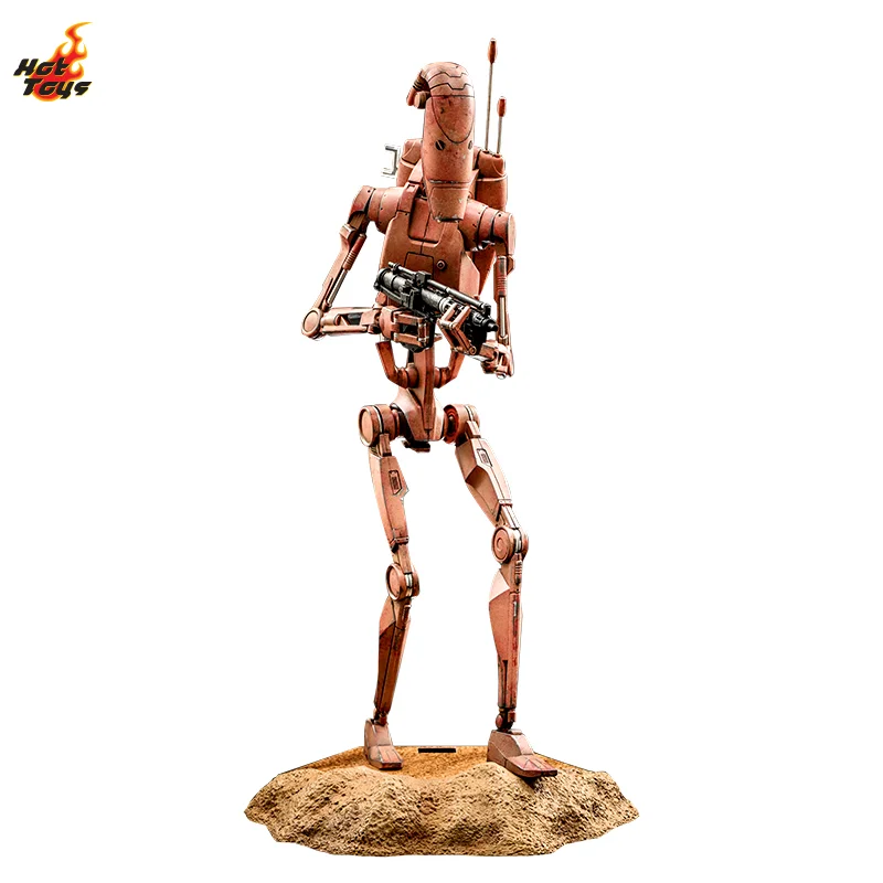 

Original HotToys 1/6 MMS649 Battle Droid Star Wars Episode II-Attack of The Clones Action Anime Figure Model Toys Doll Gift