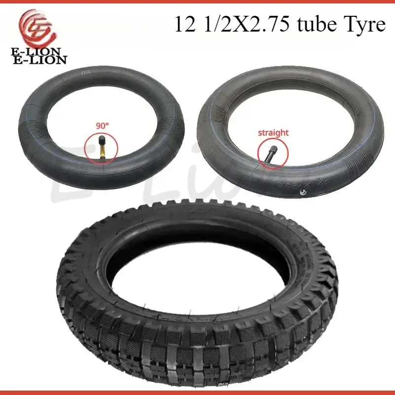 12 1/2X2.75 Wheel Tyre 12.5 X 2.75 Outer Tire or Inner Tube for 49cc Motorcycle Mini Dirt Bike MX350 MX400 Scooter Wheel