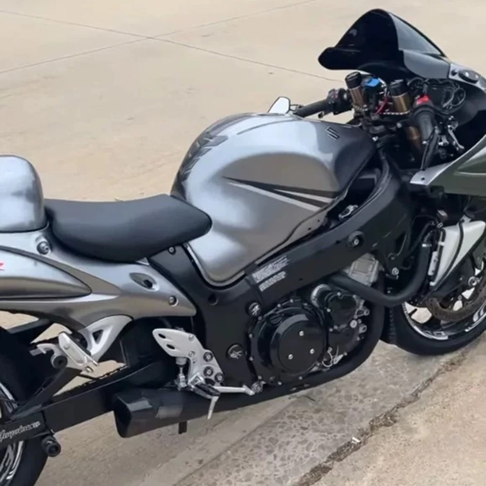 60 مللي متر العالمي للدراجات النارية العادم ألياف الكربون الهروب الخمار ل ZX14R CBR1000RR-R بوسا GSX1300R GSX1000 #5