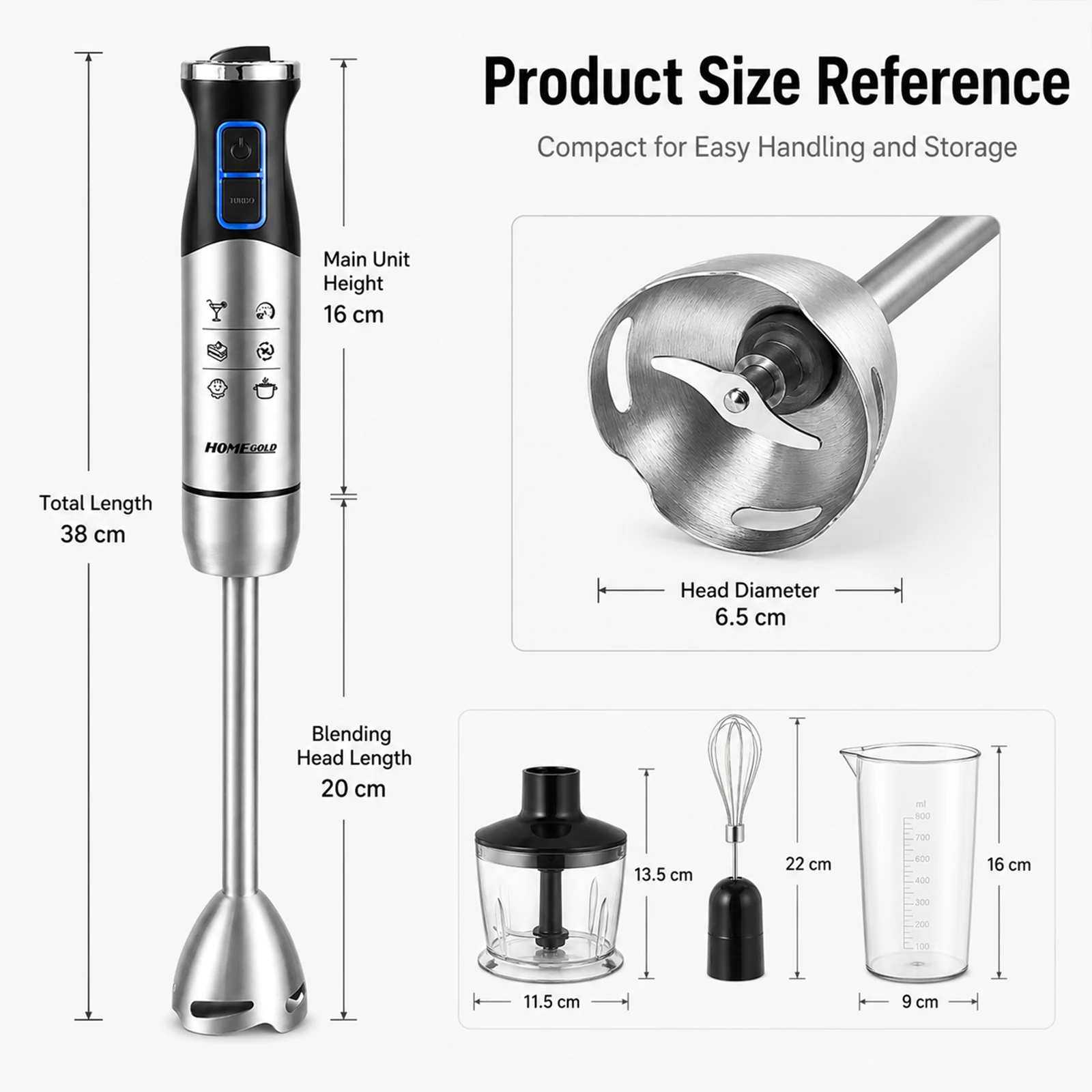 Frullatore a immersione SIHAO  - Baby Food Hand Blender recensione e prezzo