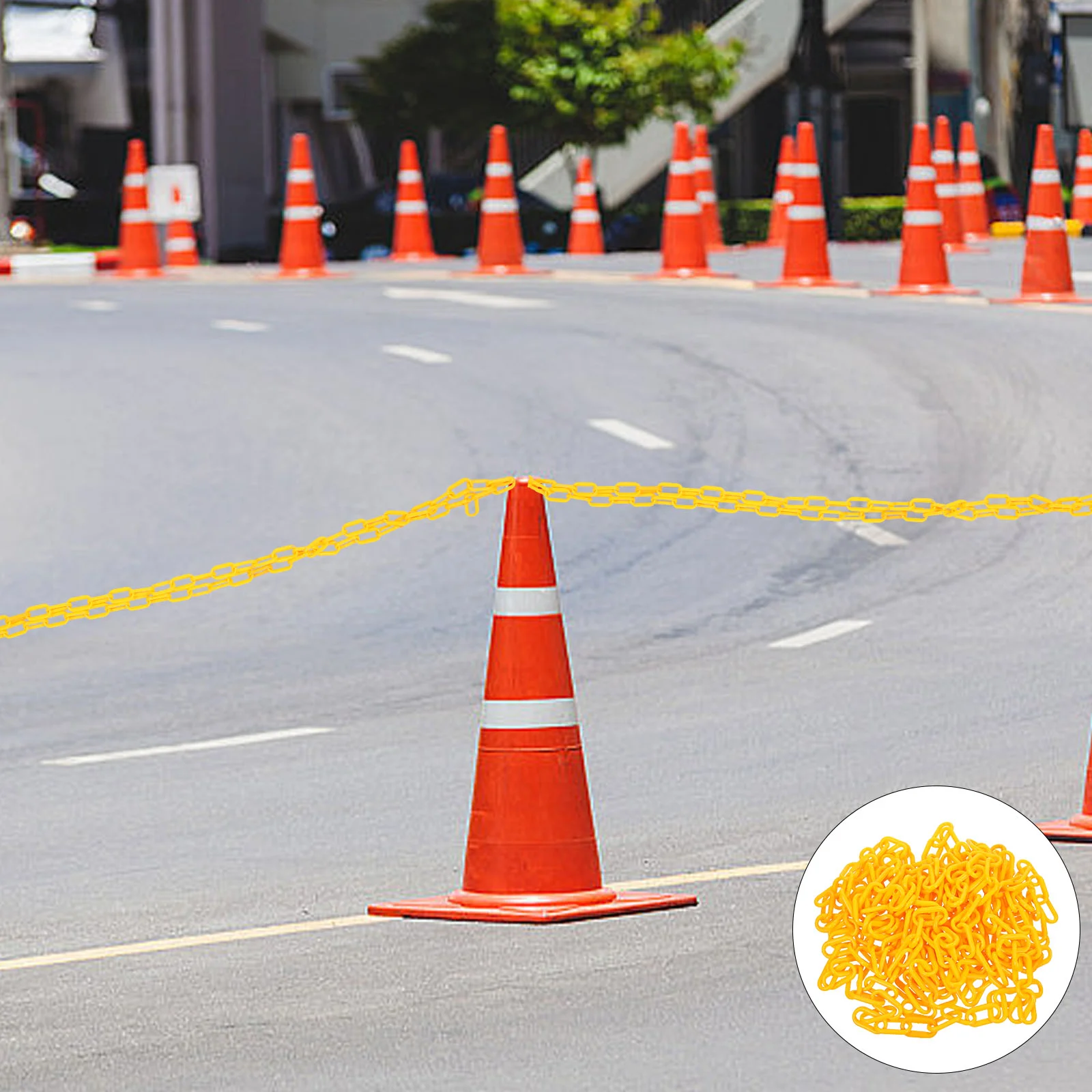 Accesorios de correa de cinturón Seguridad Colgando la barrera del sitio