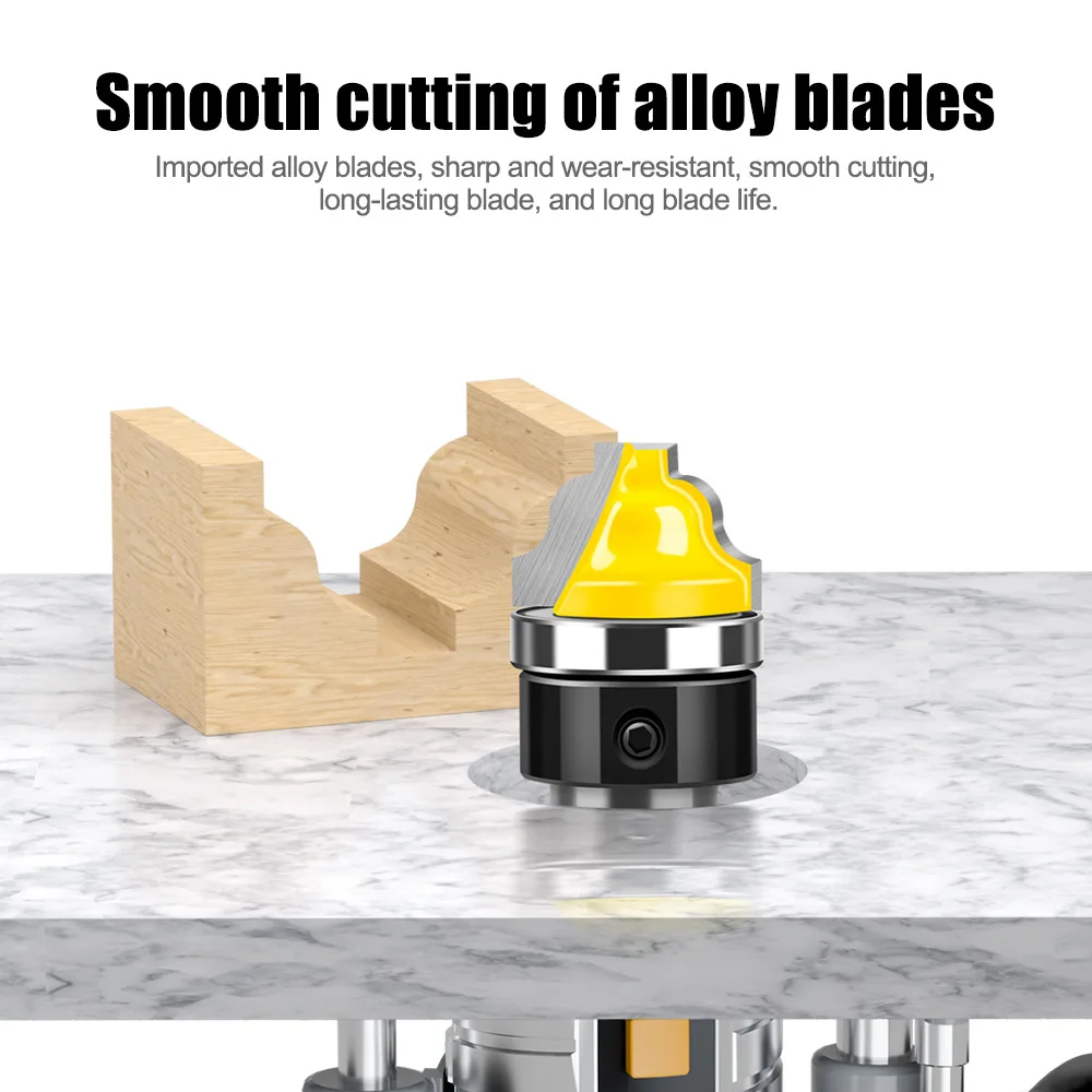 

1/2mm Handle Imitation Three-arc Engraving Panel Knife Door Panel Cabinet Door Panel Knife Line Ladder Knife