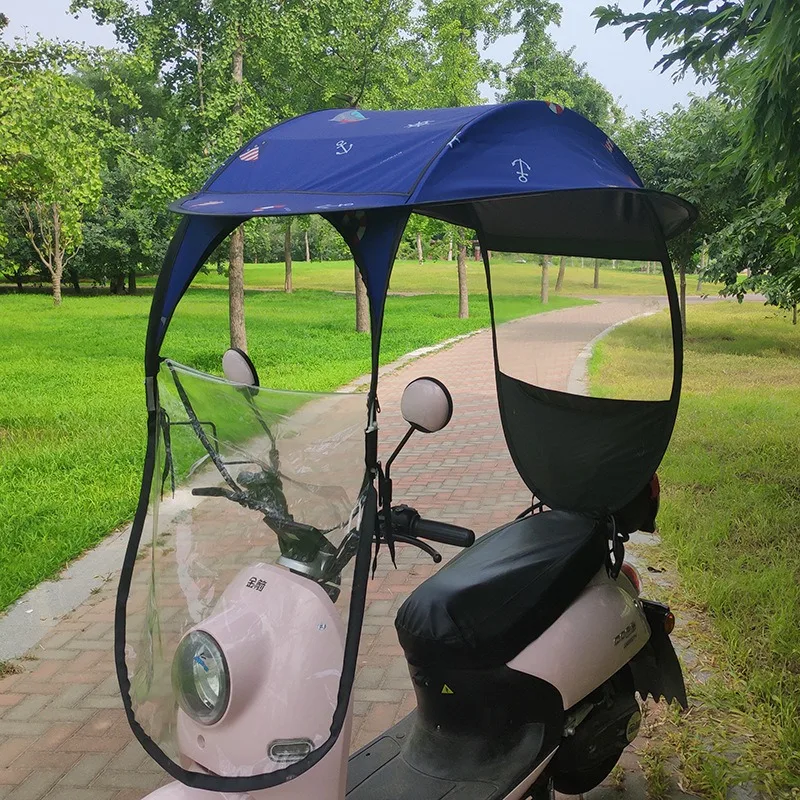 

Factory Direct 4-Season Scooter Cover - EN343 Certified Rain/Sun Shelter, Fits 90% E-Bikes Bulk Order