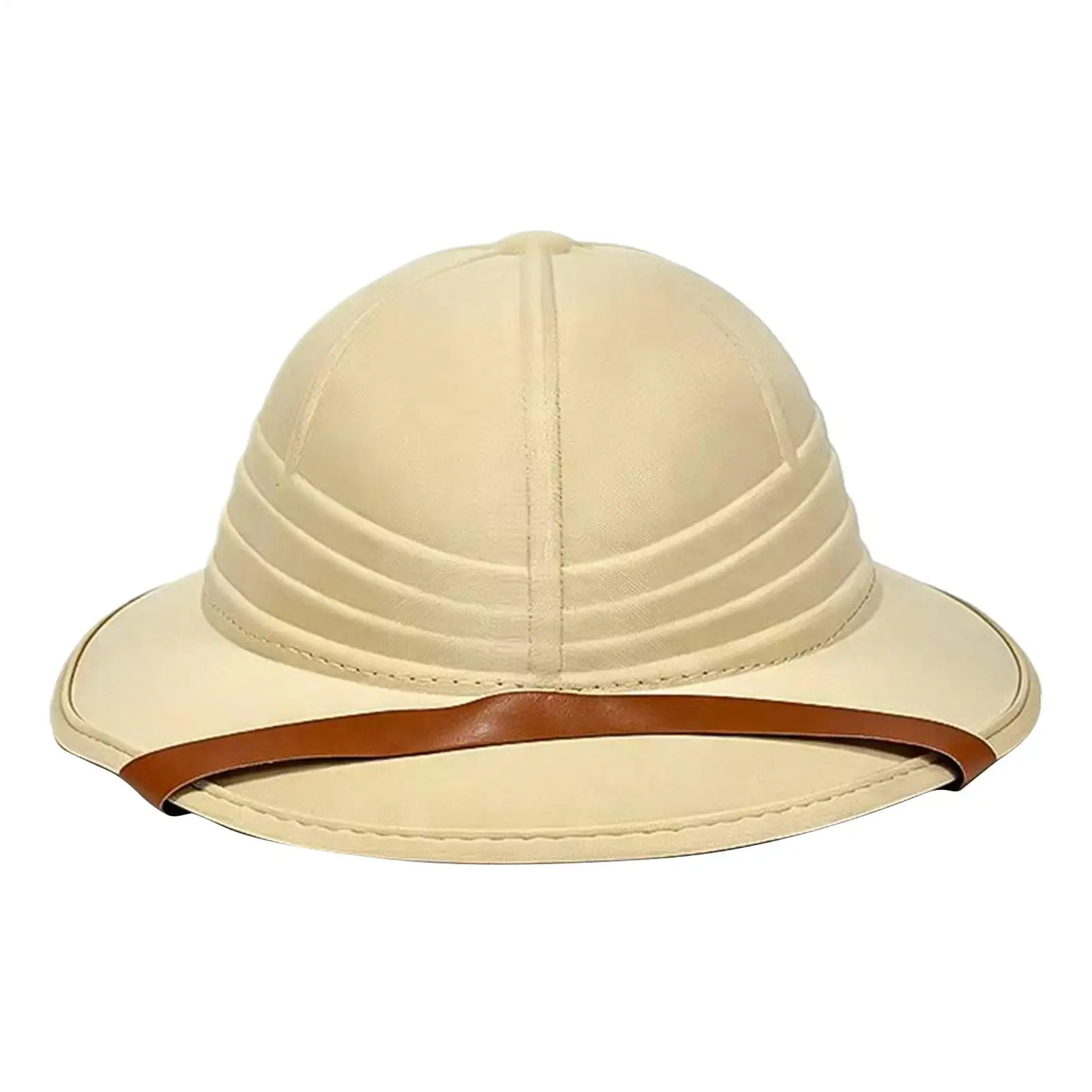 British Style Jungle Sun Hat Breathable Adjustable Explorer Headgear Fashion Costume Prop For Halloween Dress Up Daily Outdoor