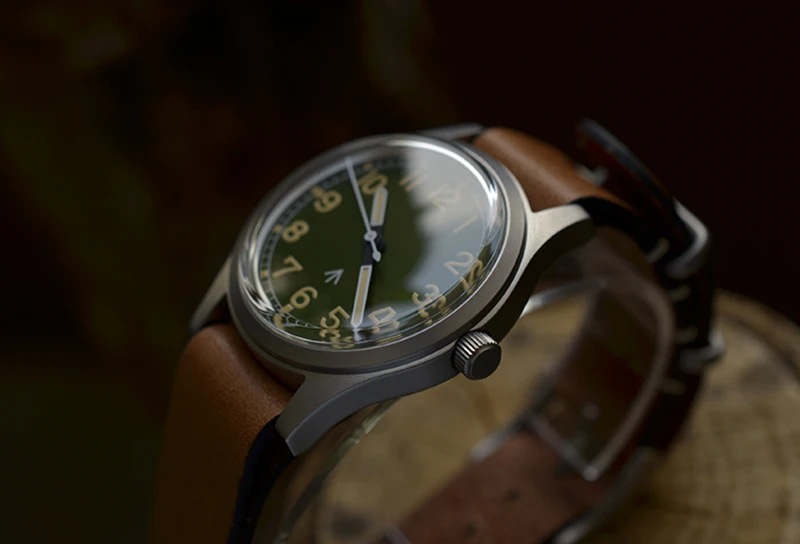 Baltany S2005 36mm Leuchtuhr Mechanische Uhr ST2130 Automatikwerk Super-LumiNova Vintage Sport-Armbanduhr – Detail 7