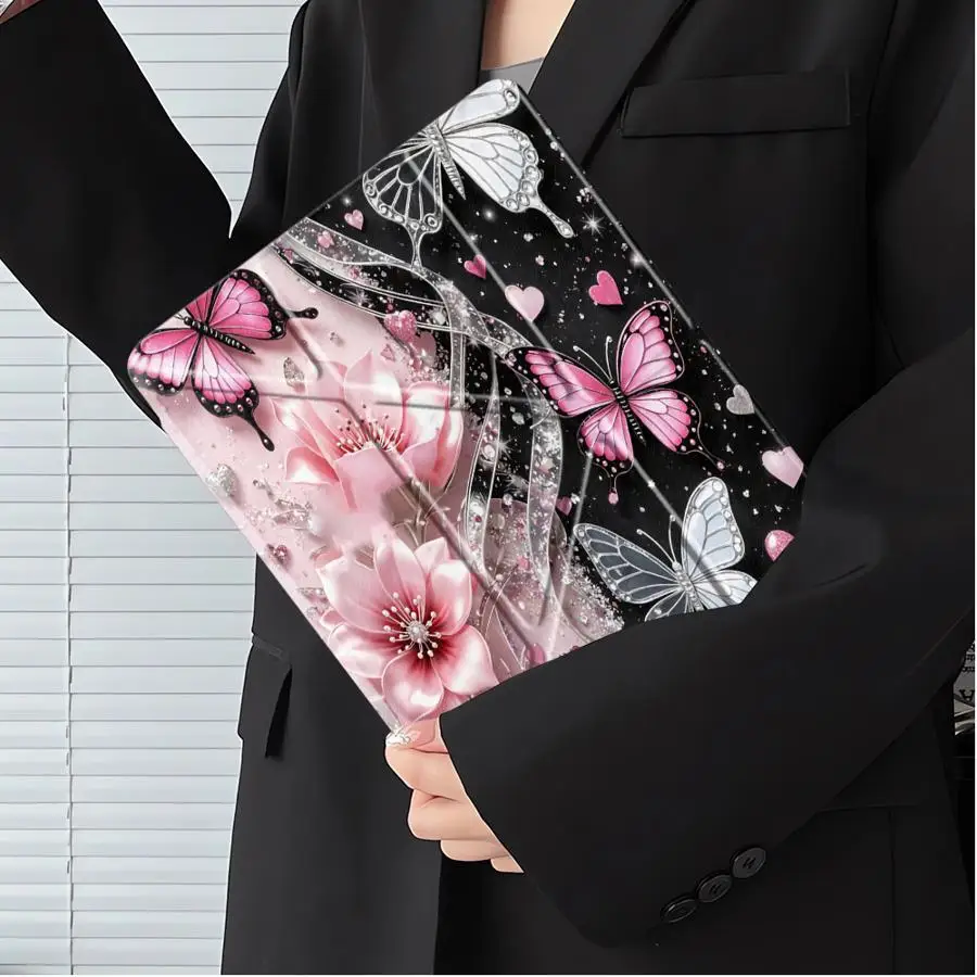 capa-de-tablet-estilosa-com-borboletas-e-flores-para-ipad-pro-11ª-10ª-9ª-8ª-7ª-geracao-129-polegadas-pro-2025-air-4-5-m3-m2-1-2-m4-11-polegadas-mini-6-7