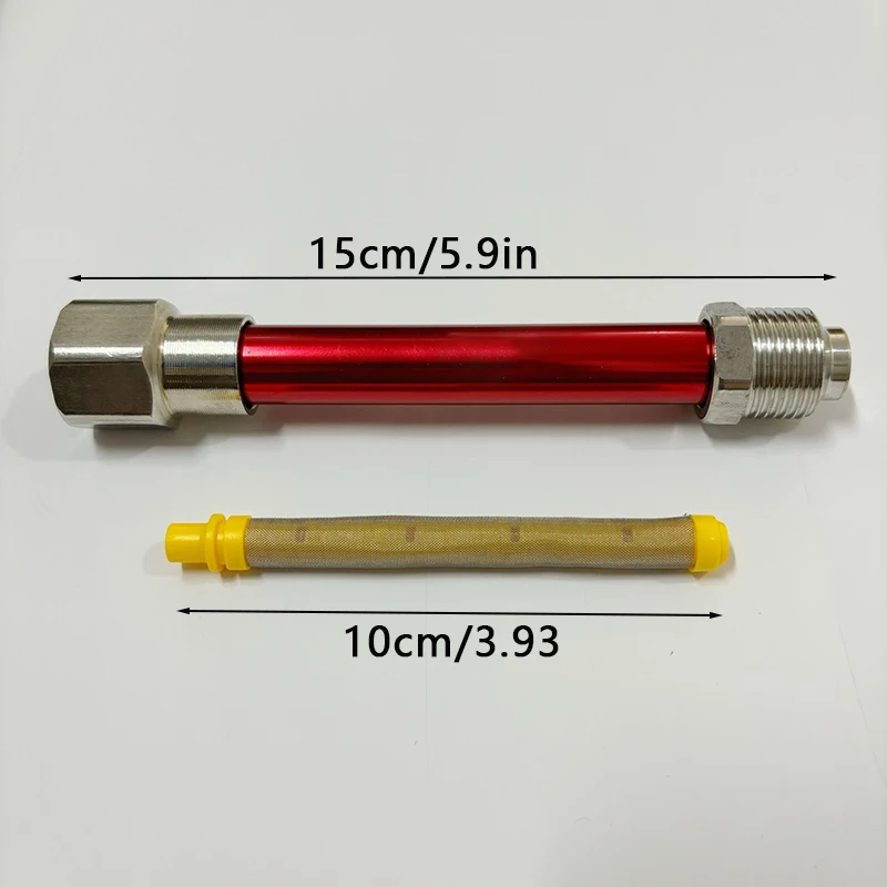 Spray Gun Extended Rod Filter Spray Gun Filter Spray Gun Paint Filter Paint Filtration Anti-Blocking