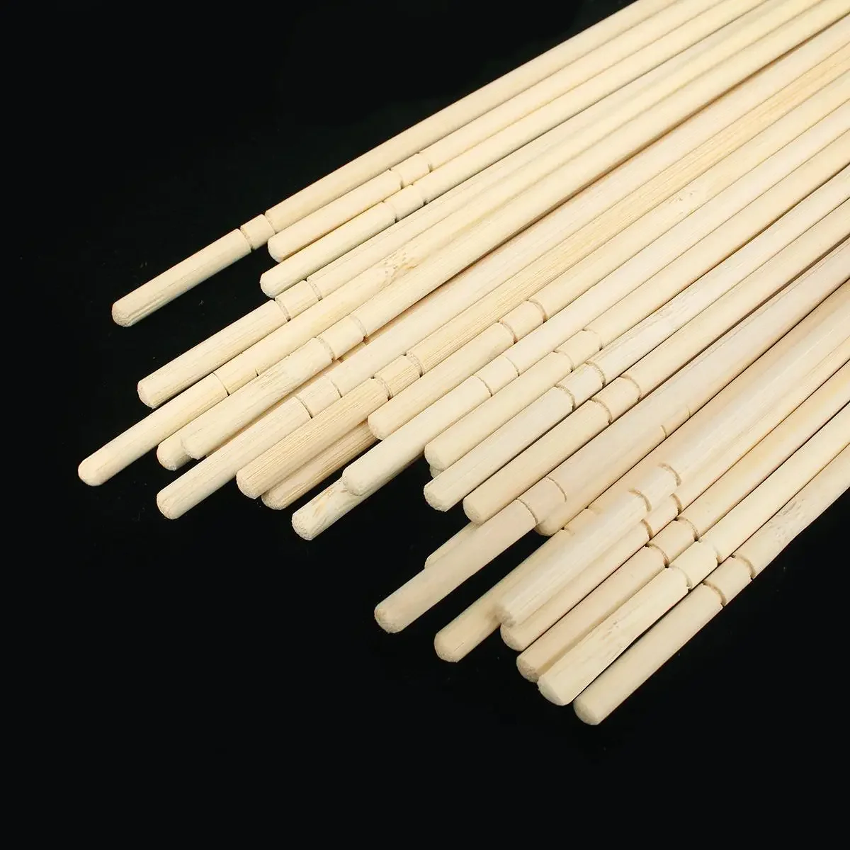 Disposable Bamboo Chopsticks for Takeaway Fast Food BBQ Convenient Hygienic Individually Packaged round Chopsticks Home Direc...