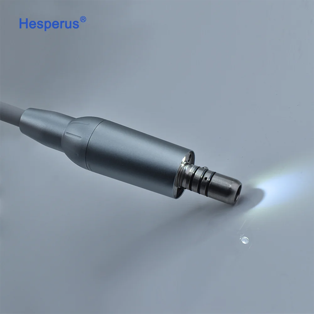 den tal Motore elettrico Motore brushless con manico a LED tipo E Micromotore a spruzzo interno adatto per contrangolo 1:1/1:5