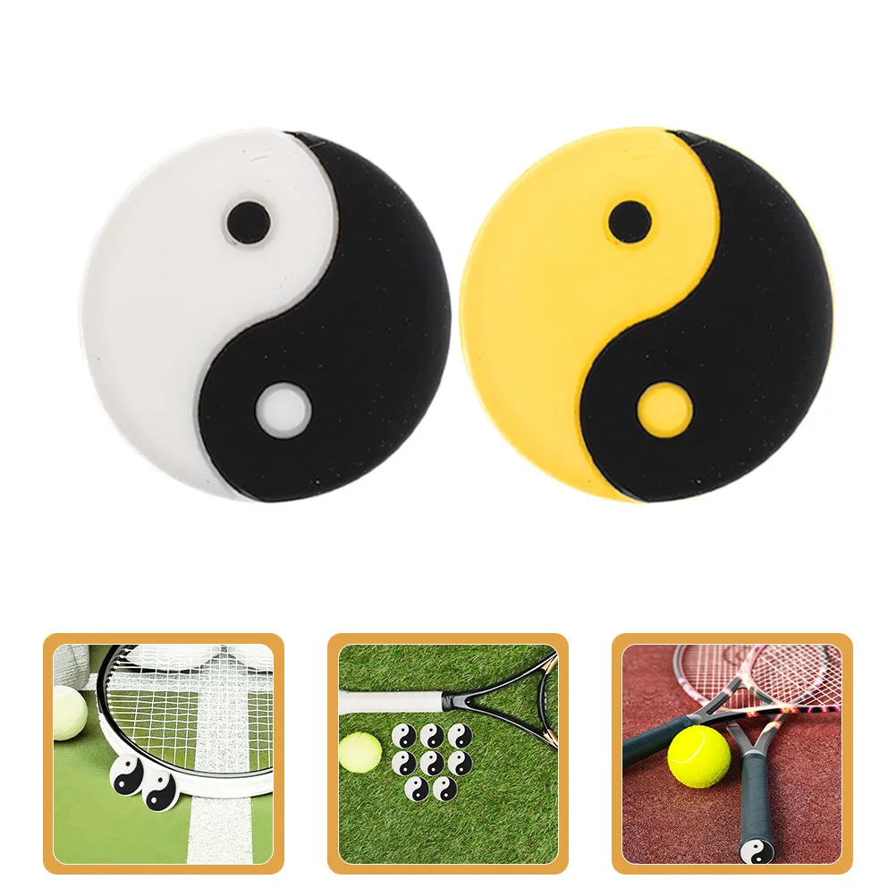 

8Pcs Silicone Tennis Dampeners Shock Absorbers Vibration Dampener Lightweight Tennis Racket Accessories Comfort Control Gift