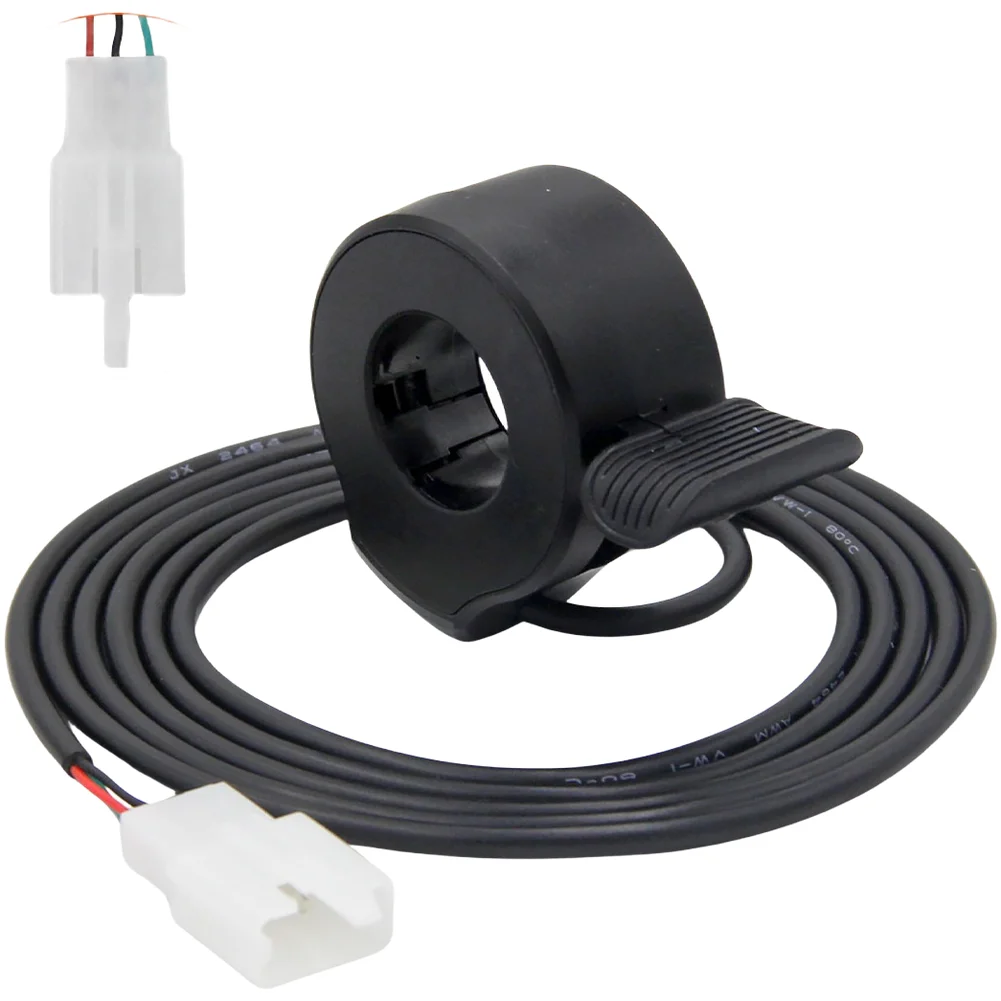 Accélérateur à pouce étanche 130X 2.8Pin avec interrupteur de contrôle de vitesse, pièces et accessoires pour trottinette électrique étanche