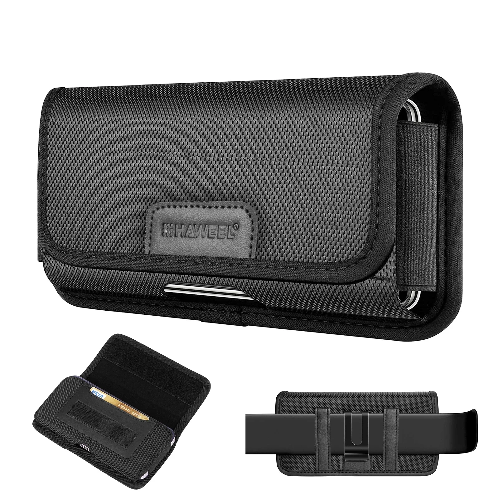 4,7-6,8 Zoll Telefon Nylon Tasche Multifunktions Handy Gürtel Clip Tragen Holster Fall Taille Tasche Für iPhone, Samsung, Smartphones