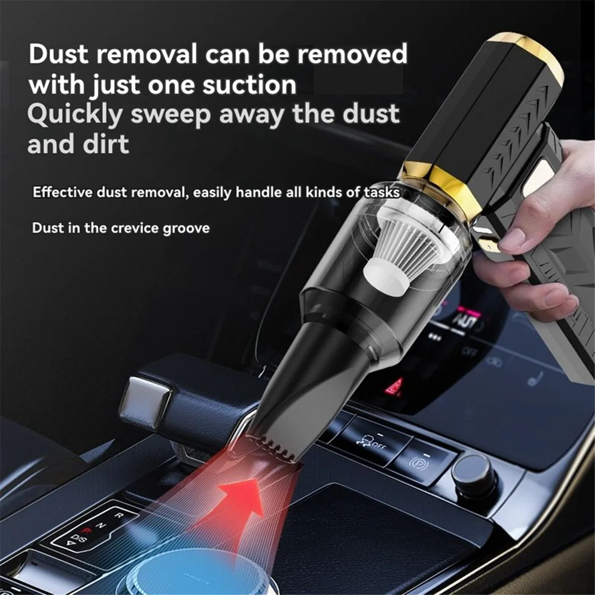

2025+Turbo Fan Violent Fan 130000RPM Powerful Vacuum Air Blower Dust Cleaner Brushless Motor Strong Winds Blower Black