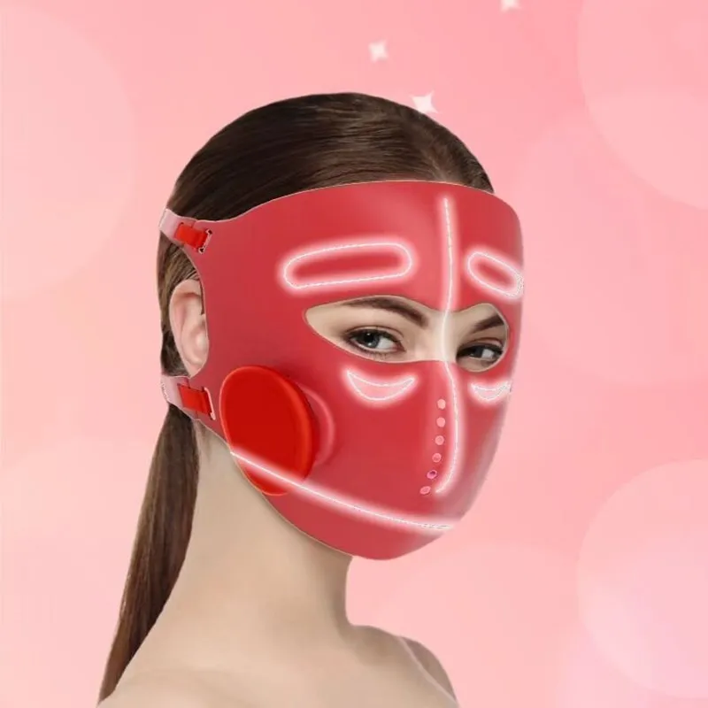 2025 多機能フェイススキンケア LED マスクシリコーン美容ツール