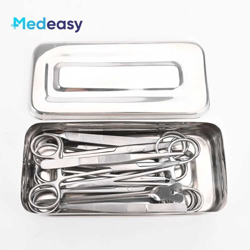 medeasy-medical-training-acciaio-inossidabile-13-pezzi-kit-di-strumenti-chirurgici-scatola-di-medicazione-per-chirurgia-minore-di-base